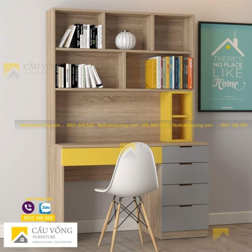 Bàn học có giá sách BHE99 Bàn học có giá sách BHE99